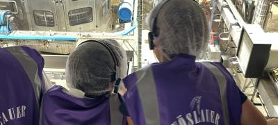 Beim Produktionsprozess