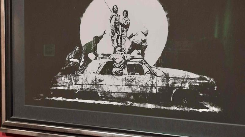 8b und 8d in der "Banksy Ausstellung"