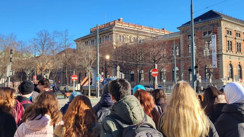 Gründerzeit Spaziergang der 8a