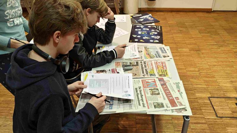 4C "Zeitung ahoi!" Workshop