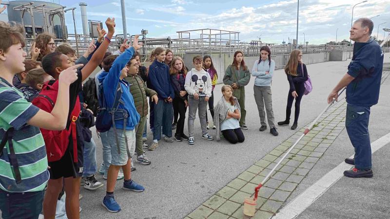 3D besucht die Wiener Kläranlage