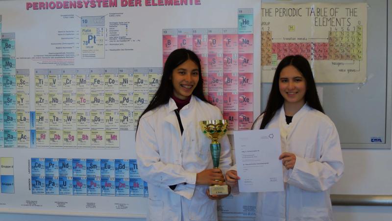 Toller Erfolg bei der 50. Österreichischen Chemieolympiade