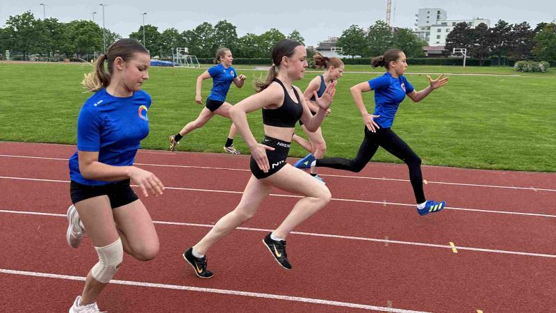 Leichtathletik Wettkampf Unterstufe