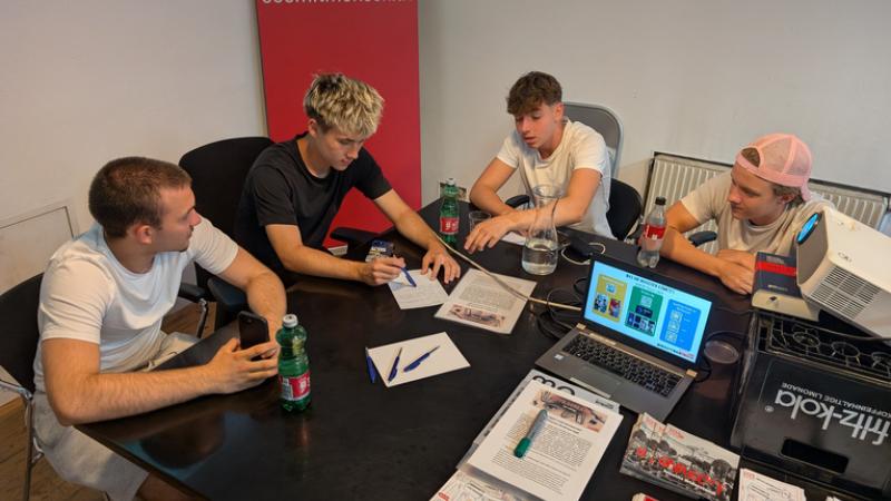Zivilcourage-Workshop der 6E bei SOS Mitmensch